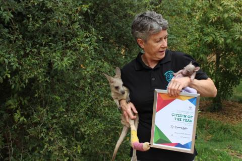 Rosemary is “Australia Day Citizen of the Year” for Bungendore