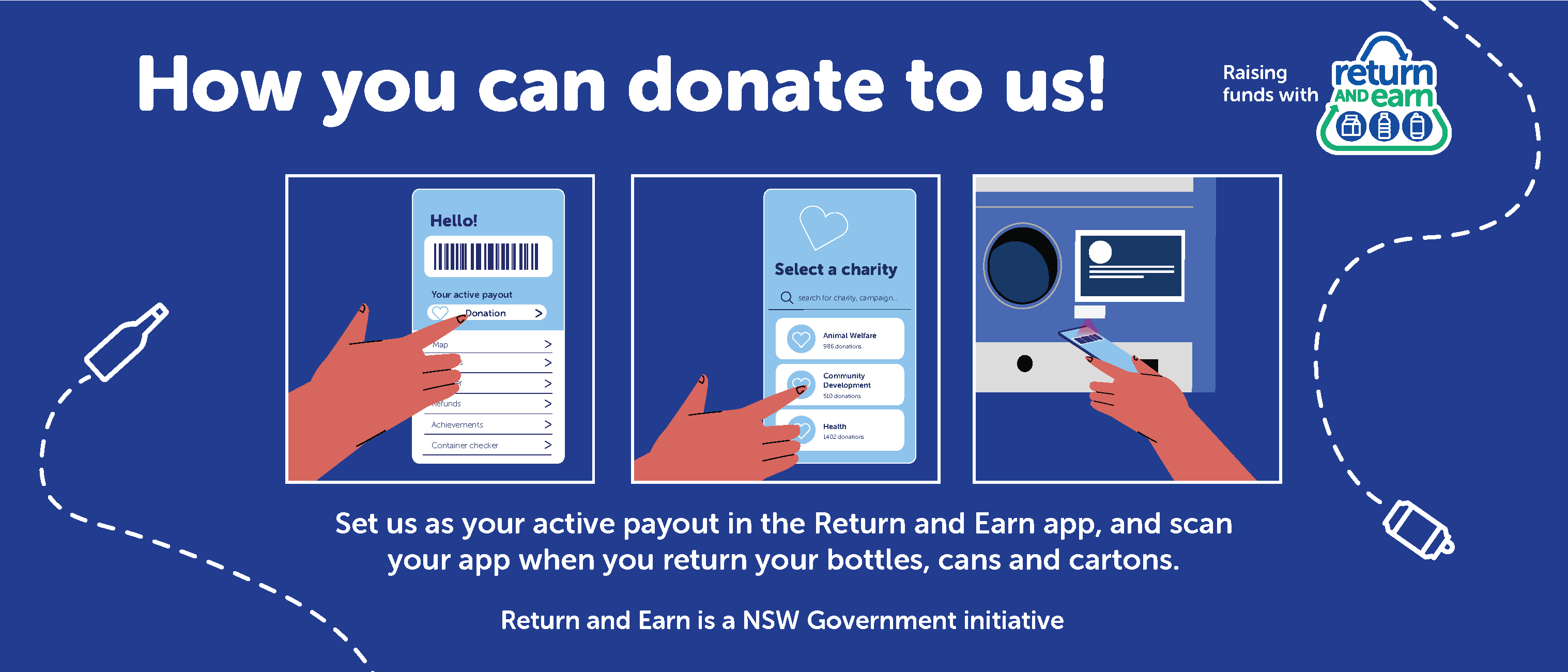 Return and Earn banner