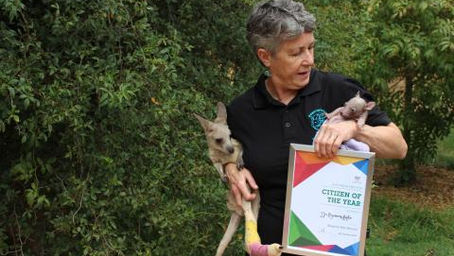 Rosemary is “Australia Day Citizen of the Year” for Bungendore